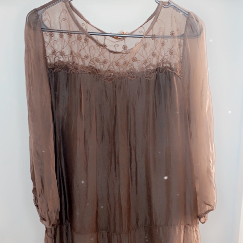 Gorgeous Brown Dress!